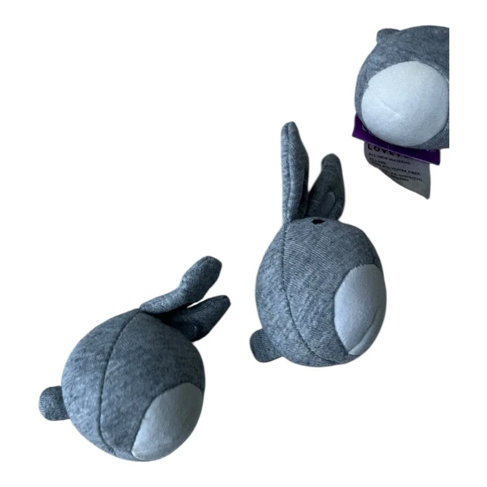 Lovevery 3 Bunnies In A Felt Burrow Babbler Kit Toddler Toy Montessori Baby Play